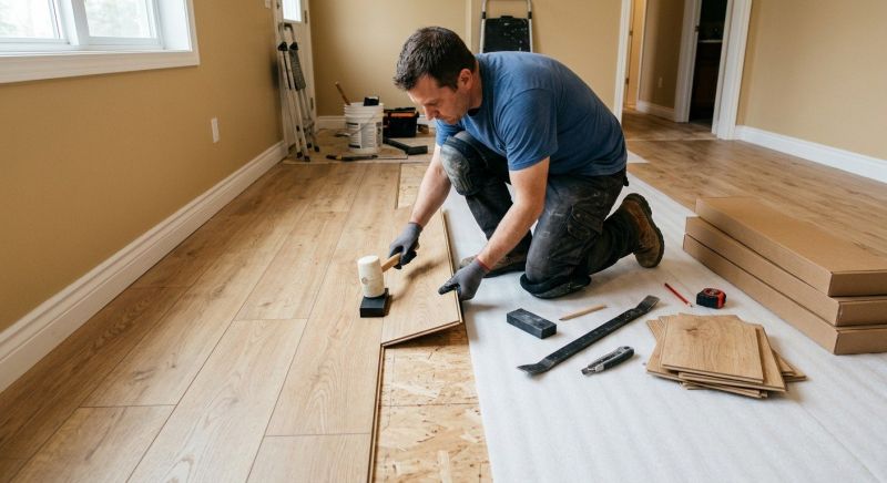 Laminate Floor Installation in Rock Hall, MD