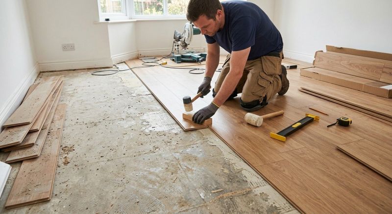 Laminate Floor Replacement in Forest Hill, MD