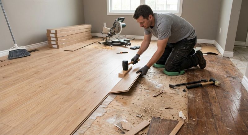 Laminate Floor Replacement in Joppa, MD