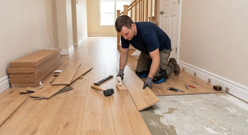 Laminate Floor Replacement in Parkton, MD