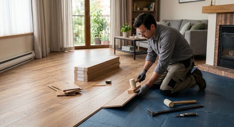 Laminate Floor Replacement in Pasadena, MD
