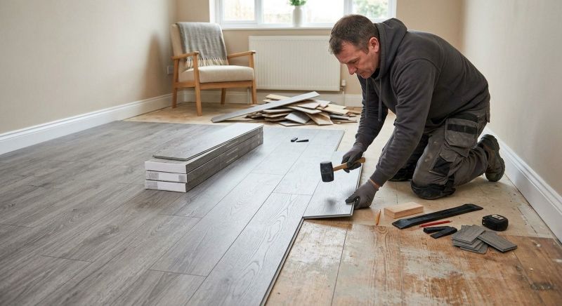 Laminate Floor Replacement in Severn, MD