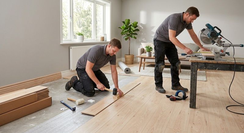 Laminate Wood Installation in Baltimore County, MD