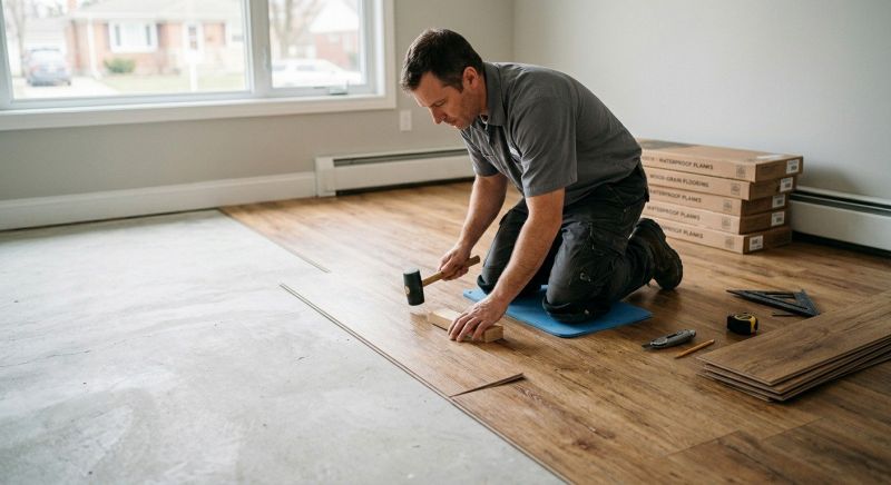 Linoleum Floor Installation in Baltimore, MD