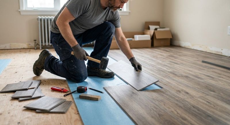 Linoleum Floor Installation in Kingsville, MD
