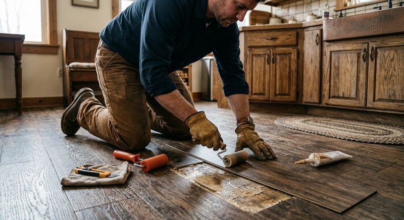 Linoleum Floor Installation in Linthicum Heights, MD