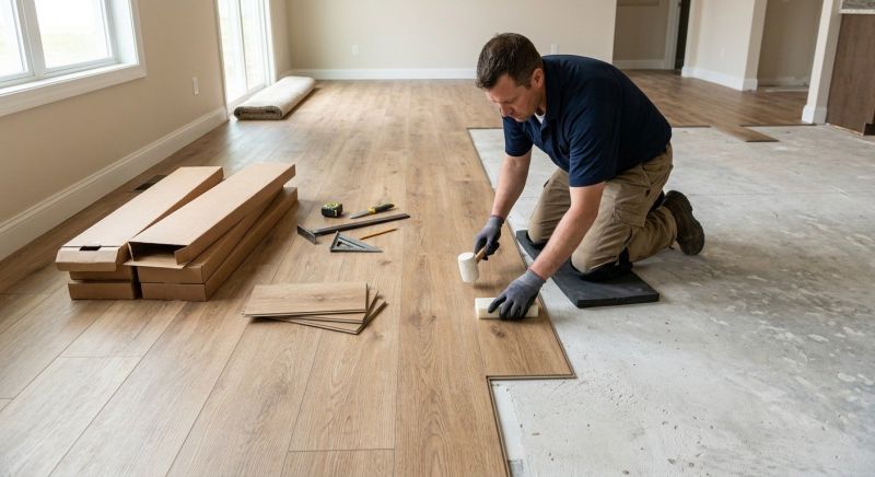 Luxury Vinyl Tile Installation in Parkton, MD