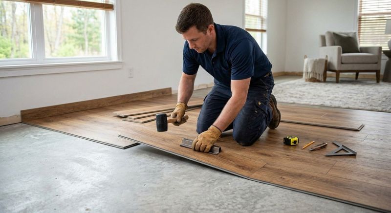 Luxury Vinyl Tile Installation in Phoenix, MD