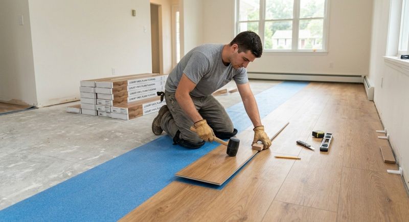 Lvt Flooring Installation in Hampstead, MD