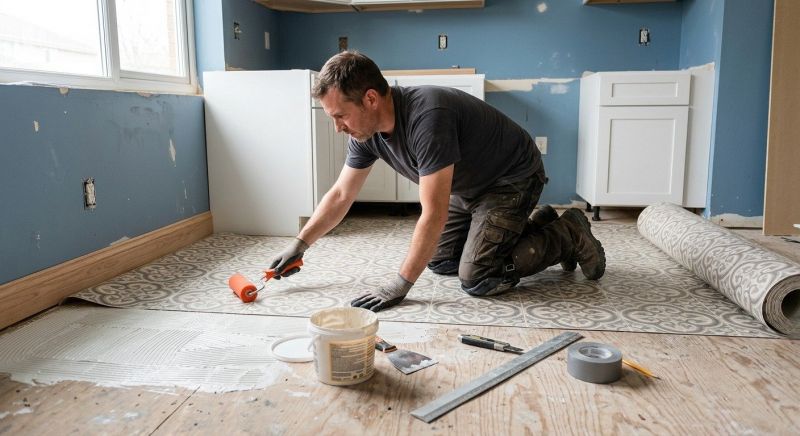 Sheet Flooring Installation in Columbia, MD