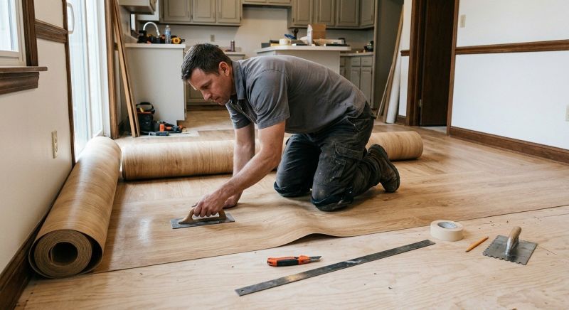 Sheet Flooring Installation in Maryland Line, MD