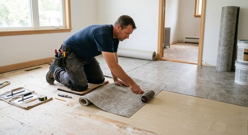 Sheet Vinyl Installation in Middle River, MD