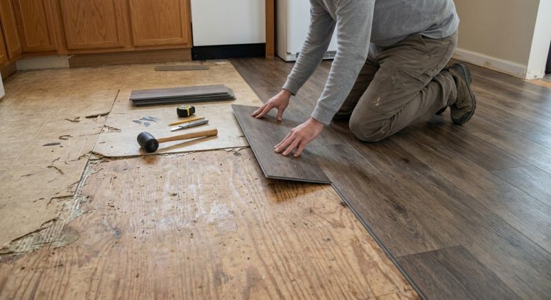 Vinyl Flooring Installation in Pasadena, MD