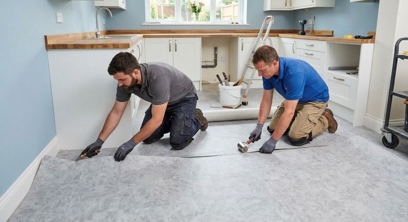 Linoleum Floor Installation in Woodstock, MD